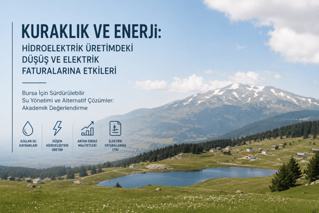 KURAKLIK VE ENERJİ: HİDROELEKTRİK ÜRETİMDEKİ DÜŞÜŞ VE ELEKTRİK FATURALARINA&nbsp;ETKİLERİ